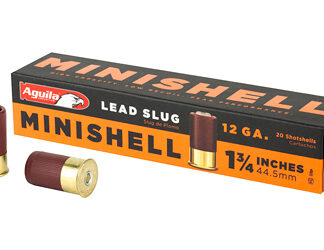 Agulia Minishell 12GA Slug Ammunition 20rd