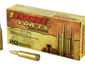 Barnes Ammunition VOR-TX 22-250 50gr TSX 20rd