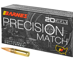 Barnes Precision Match Burner .300BLK 300 Blackout 125gr 20rd