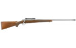 Ruger Hawkeye Walnut 300Win 24" Stainless Steel 3rd