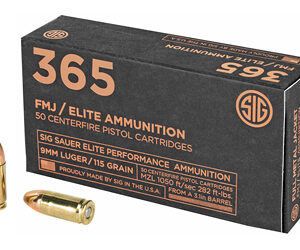 Sig Sauer 365 9mm 115gr FMJ Ammunition 50rd