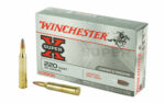 Winchester Super-X Ammunition 220 Swift 50gr JSP 20rd