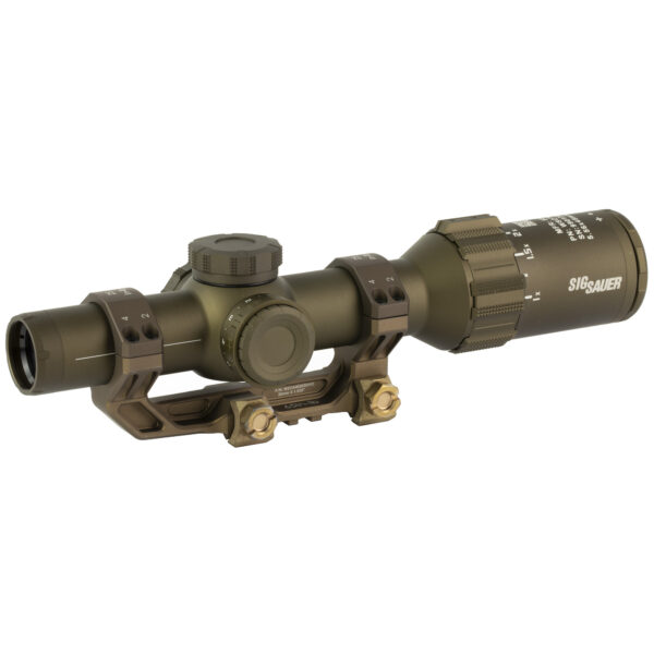 SIG Sauer TANGO6T Rifle Scope 1-6x24mm First Focal Plane DWLR-556 Reticle with Mount - Image 4