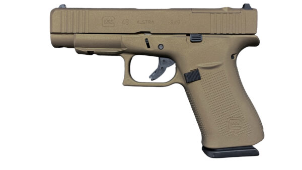 Glock 48 MOS 9mm 4.17 10rd Burnt Bronze