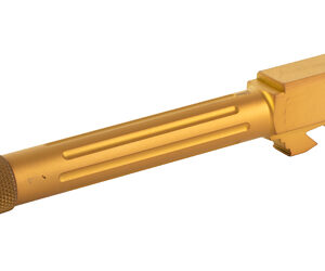 Long Slide Lengthened and Ported Barrel for Glock 17 Threaded Barrel Copper