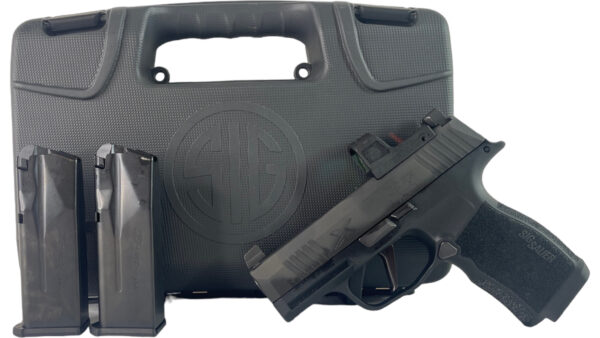 Sig Sauer P365X 9mm 3.1" 12rd w/ Romeo ZERO Elite - OG Case 2 Mags