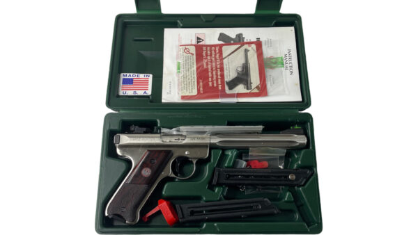 Ruger Mark III Hunter 22LR 7" Fluted 10rd - OG Case 3 Mags
