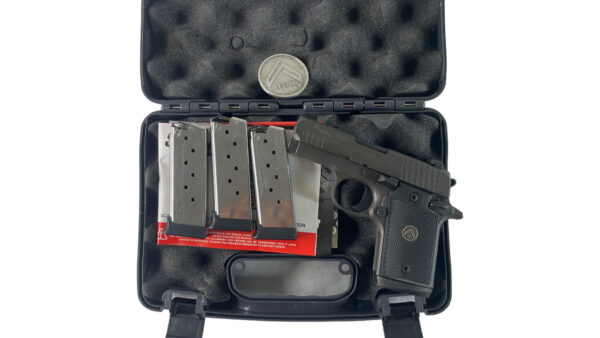 Sig Sauer P938 Legion 9mm 3" 7rd Gray - OG Case 3 Mags