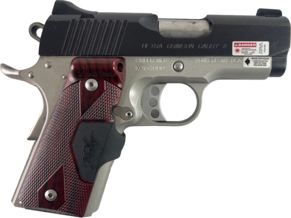 Kimber Ultra Crimson Carry II 1911 45ACP 3" 7rd w/ Crimson Trace Grips - Image 3