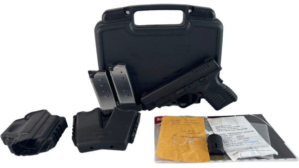 Springfield Armory XD-S XDS 45ACP 4" 6rd - OG Box 2 Mags Holster