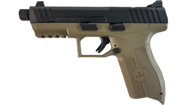 IWI Masada 9mm 4.5" Threaded 17rd FDE / Black Supp Sights - OG Box 2 Mags - Image 2