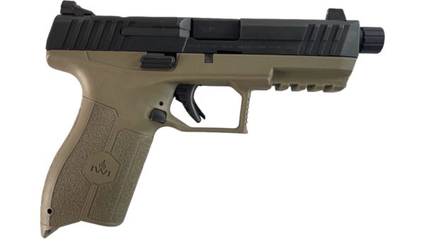 IWI Masada 9mm 4.5" Threaded 17rd FDE / Black Supp Sights - OG Box 2 Mags - Image 3