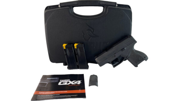 Taurus GX4 9mm 3" 11rd Grey / Black - OG Case 2 Mags