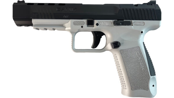 Canik TP9SFX 9mm 5" 20rd White / Black - OG Case 2 Mags Holster - Image 2