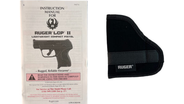 Ruger LCP II 380ACP 2.75" 6rd Black - OG Box Holster - Image 9