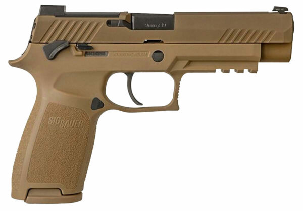 SIG Sauer P320F9M17-M17 9mm Coyote Brown 4.7" Barrel 17-Round