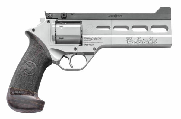 Chia 340.302 Rhino Match 38 Smith & Wesson 66 Revolver Gray