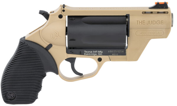 Taurus 2-441021FDEJDG .45 Colt/.410 2.5" 5-Round Flat Dark Earth