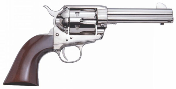 CIM Pistolero 4.75" 45LC Revolver, Nickel Finish