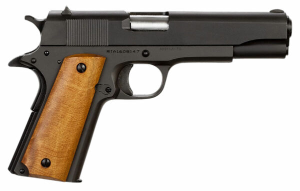 Rock Island Armory 51815 Full Size 1911 38 Super Black