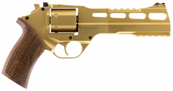 Chia 340.225 Rhino 60DS .357 Magnum 6-Round Gold