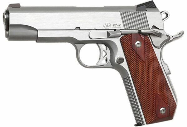 Dan 01912 Commander Classic Bobtail California Compliant .45 ACP 4.25" 8-Round Stainless Steel