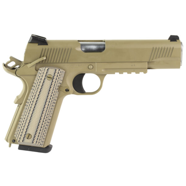 Tisas 1911 Raider Duty B9RDG 9mm 5" 9rd FDE G10 - 2 Mags - Image 3