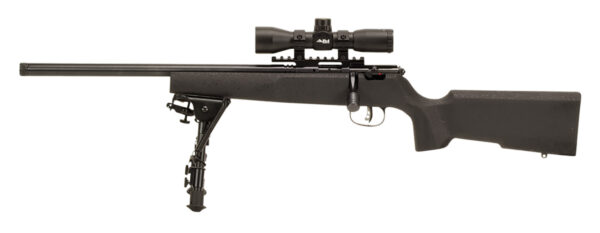 Savage 13836 Rascal .22LR Target XP Scope Bipod Left Hand