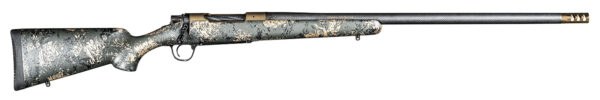 CHRIS 8010620100 Ridge Field Flat Top Bolt Action .300 Winchester Short Magnum 20" 3 Rounds Green/Black/Tan