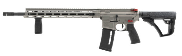 Sure, here's a revised title:
"Daniel Defense DDM4 V7 Pro 5.56 Rifle, 18" Barrel, Gray"