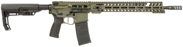 POF-USA 01283 Renegade Plus Direct Impingement 16" 14M Rail 5.56mm OD Green