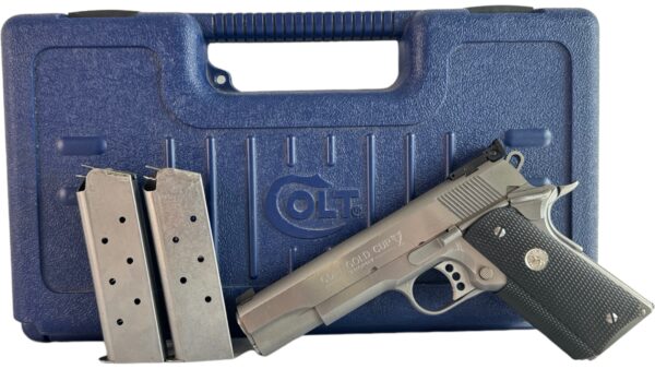 Colt Gold Cup Trophy 1911 45acp 5" 8rd Stainless - OG Box 2 Mags