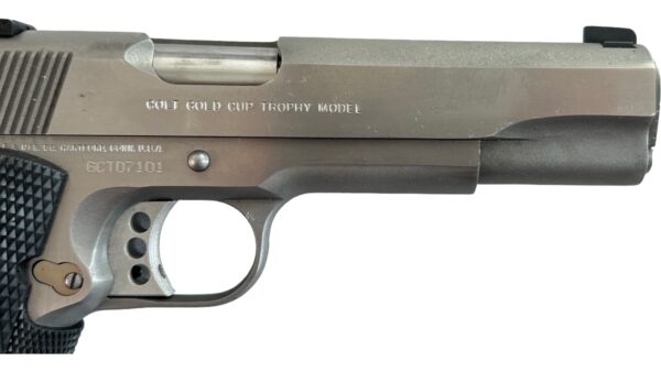 Colt Gold Cup Trophy 1911 45acp 5" 8rd Stainless - OG Box 2 Mags - Image 10