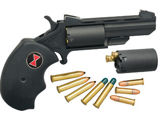 North American Arms Black Widow 22LR/22WMR 2" Black