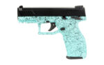 Taurus TX22 22LR 4.1" Cyan Splatter