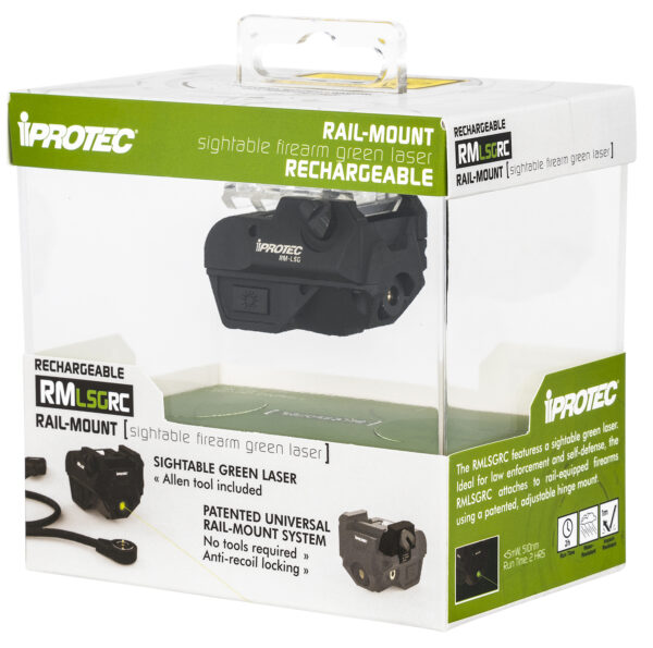 Iprotec Rmlsg Rc Rail-Mount Green Laser for Handguns