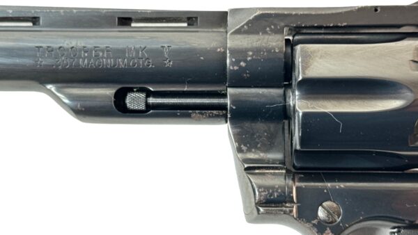 Colt Trooper MK V 357 Mag 6" 6rd Blued Wood 1982 - Image 5