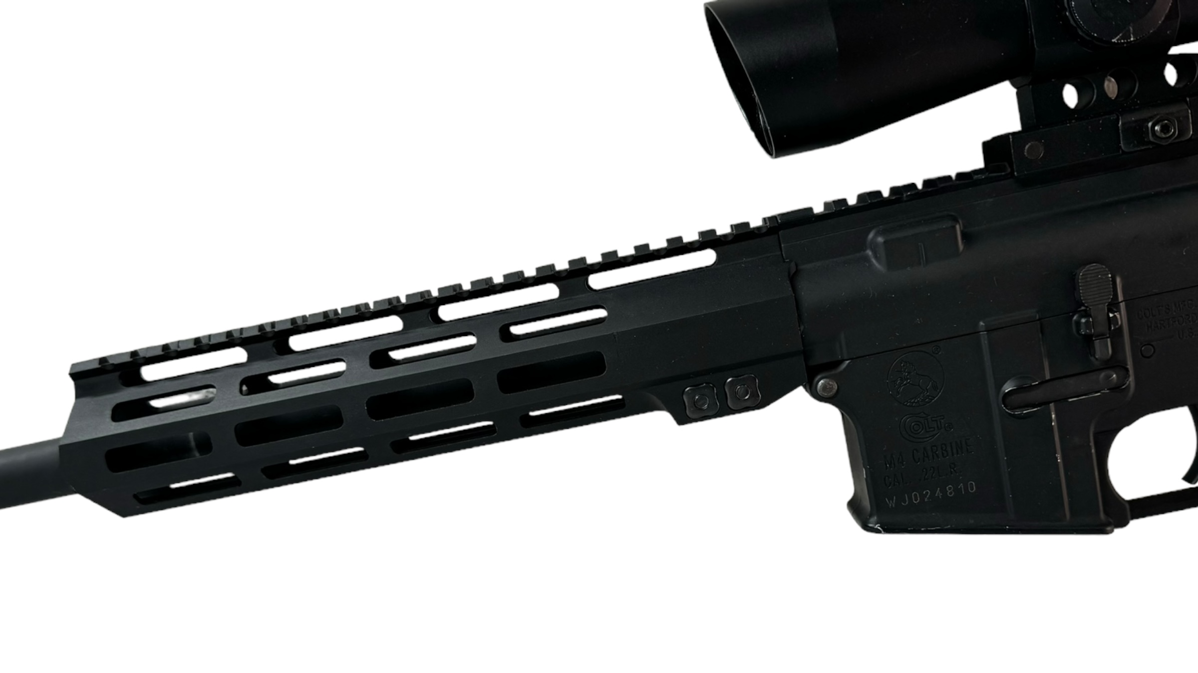 Colt / Walther M4 Carbine AR15 22LR 16.5" 20rd w/ NCStar 3-9x42-img-4