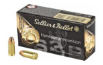 Sellier & Bellot 9MM 124 Grain JHP 1000rd Case