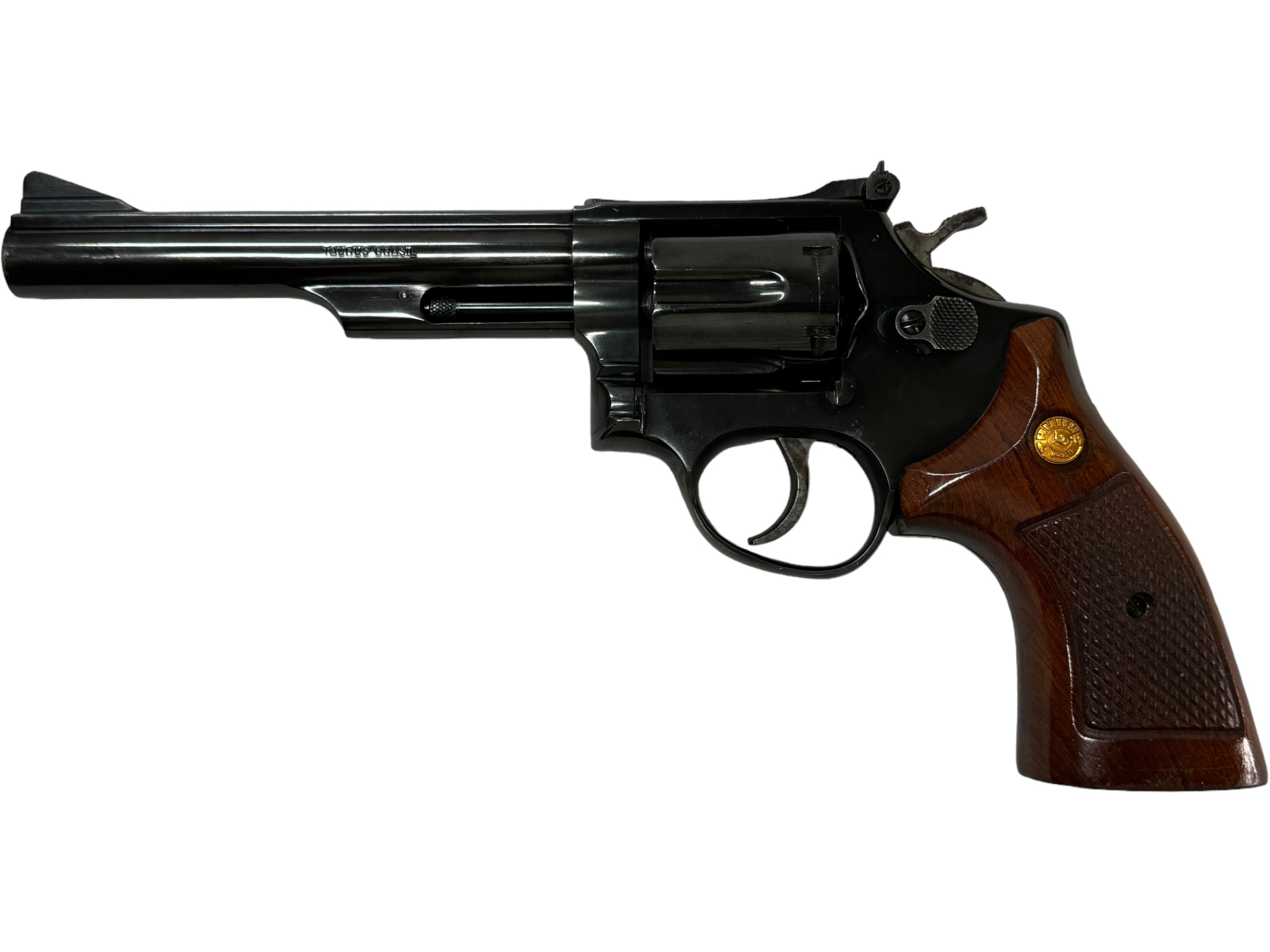 Taurus Model 66 Revolver 357 Mag 6" 6rd Blued / Wood Adjustable Sight-img-0