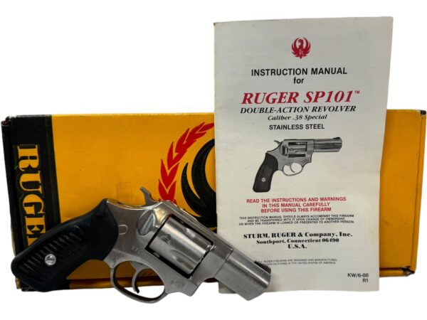 Ruger SP101 38 Special 38SPL 2.25" 5rd - OG Box 1989 First Year