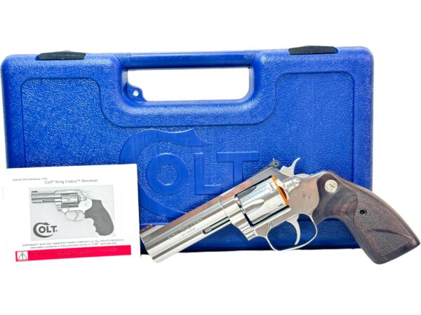 Colt King Cobra Target 357 Magnum 4" 6rd Stainless - OG Box