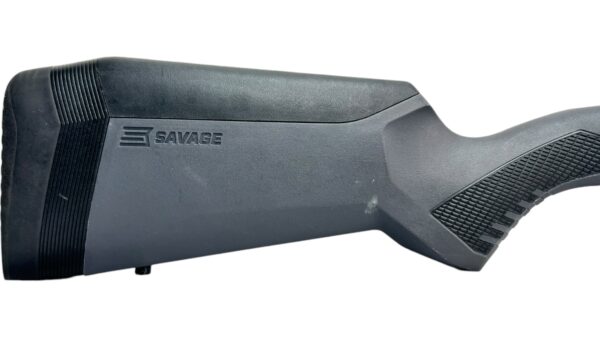 Savage 110 Storm Left Hand 270win 22" Stainless / Gray Stock - Image 7