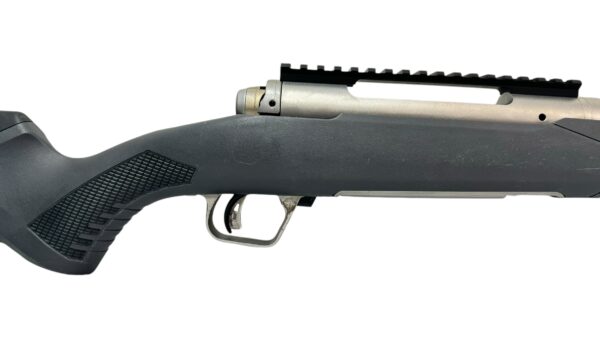 Savage 110 Storm Left Hand 270win 22" Stainless / Gray Stock - Image 8