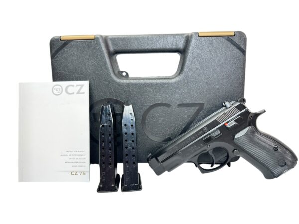 CZ 75 Compact 9mm 3.75" 15rd - OG Case 2 Mags