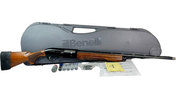 Benelli Italy Montefeltro 20ga 3" 26" Semi Blued - OG Case 6 Chokes