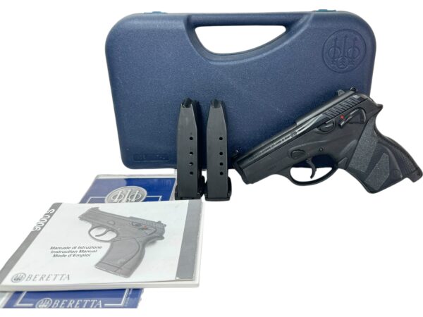 Beretta 900S 40SW 10rd Black - OG Case 2 Mags