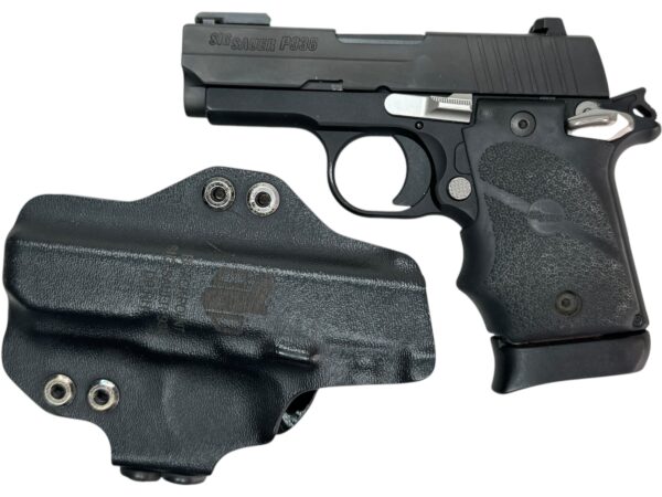 Sig Sauer P938 9mm 3" 7rd Black Rubber Grip