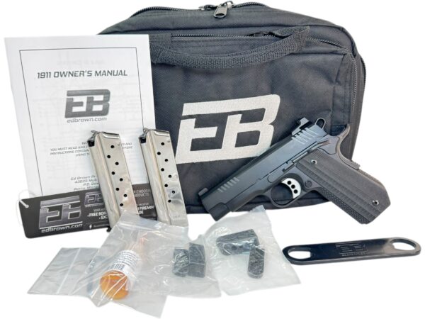 Ed Brown EVO LW 1911 9mm 4" 8rd Black - Unfired