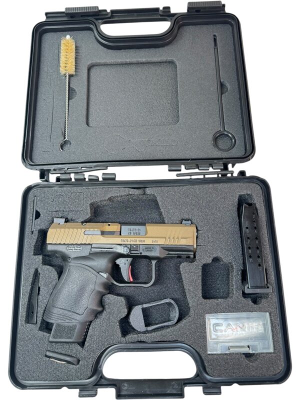 Canik TP9 Elite SC 9mm 3.5" 15rd 12rd Bronze/Black in Case